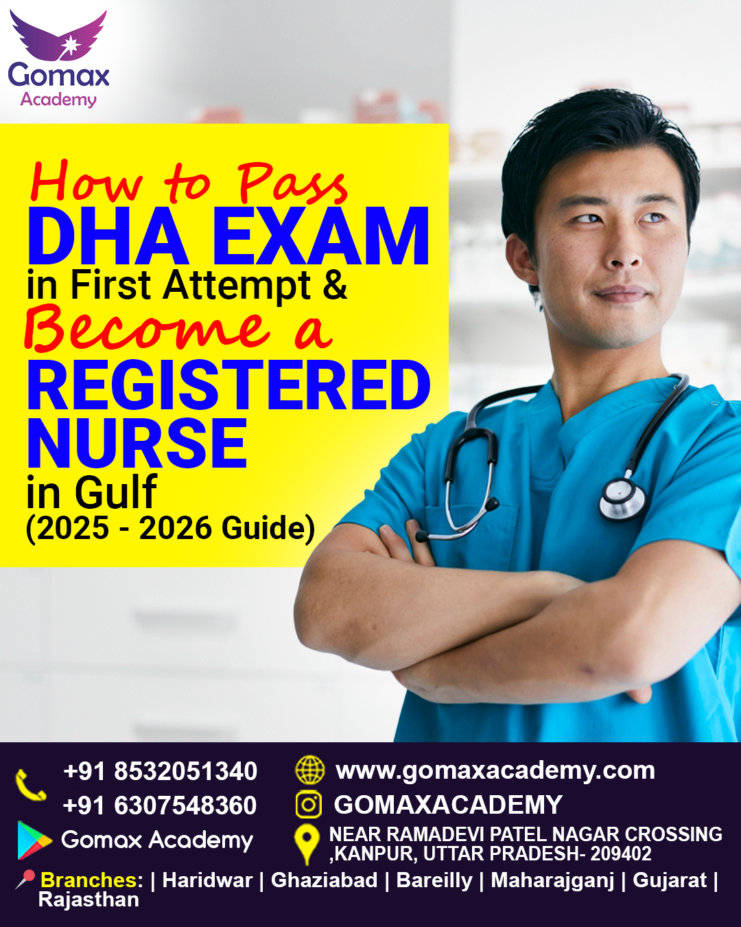 How to Pass DHA Exam in First Attempt & Become a Registered Nurse in Gulf (2025–2026 Guide)
